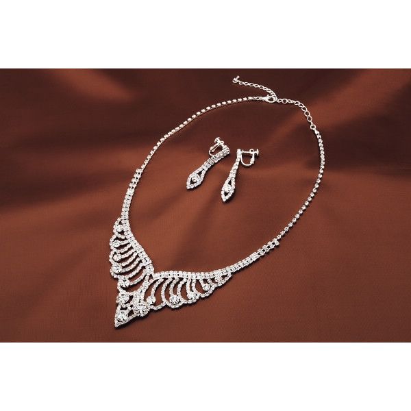 ファインクリエーション 煌きネックレス&イヤリング GT3571 1箱（直送