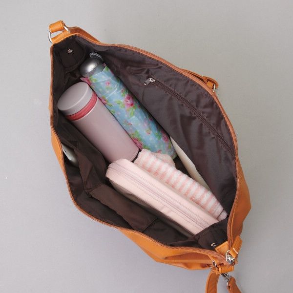 ノムラ 3ウェイバッグ キャメル N-290 1袋（直送品）