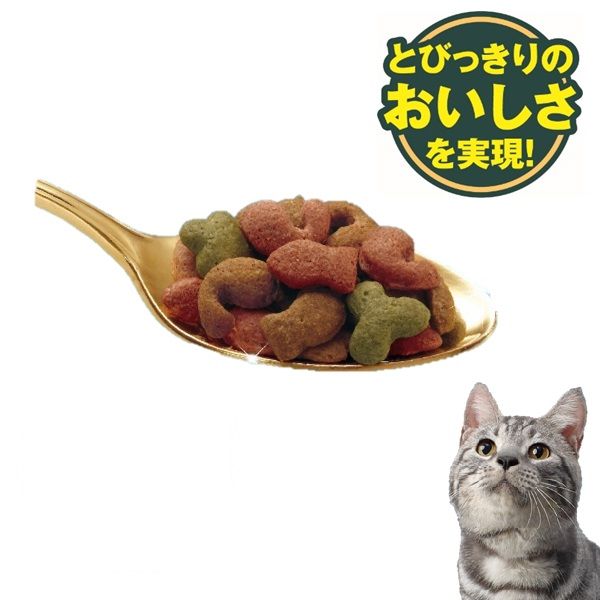キャラットミックス 猫 ささみ風味ブレンド 国産 2.7kg（450g×6袋入）4 