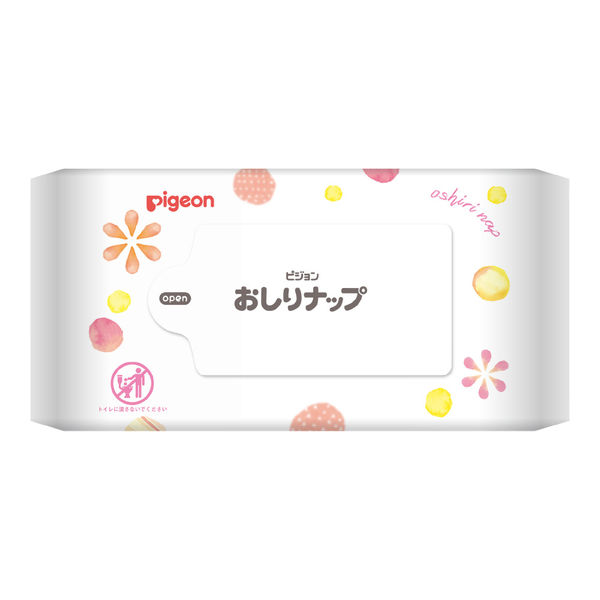 ピジョン おしりナップ ふわふわ厚手仕上げ ベビーオイルイン おでかけ