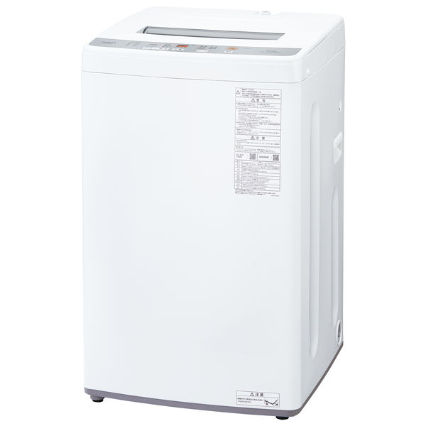 AQUA 全自動洗濯機 6kg AQW-S6N（W） 1台 - アスクル