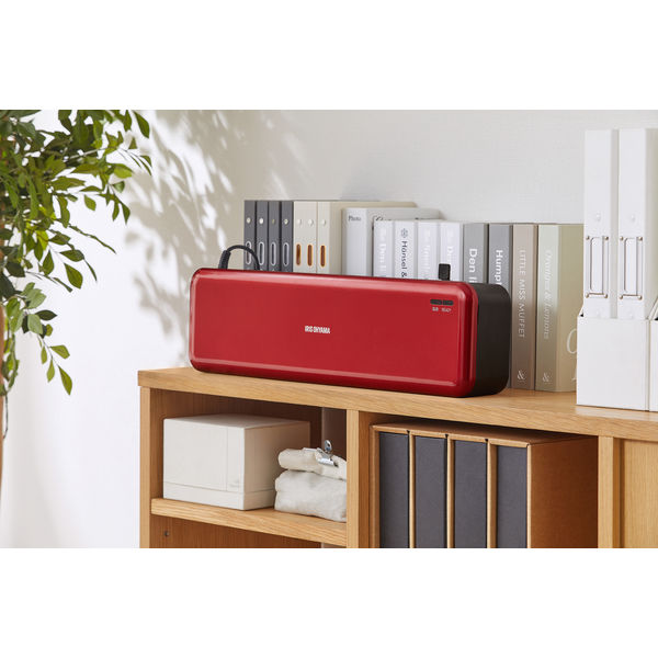 A3 高速起動ラミネーター 2本ローラー KHSL-A322-R レッド 1台