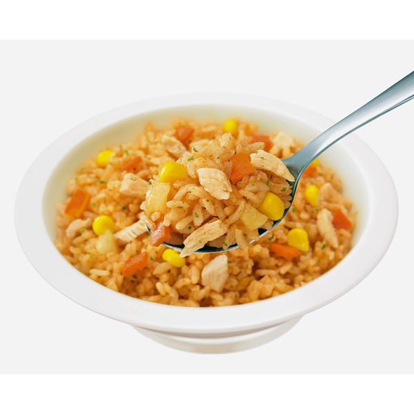 尾西の長期保存食　チキンライス 2026年1月の賞味期限です。 非常食】尾西のチキンライス(1食分)×50袋【長期保存】 | 亀田