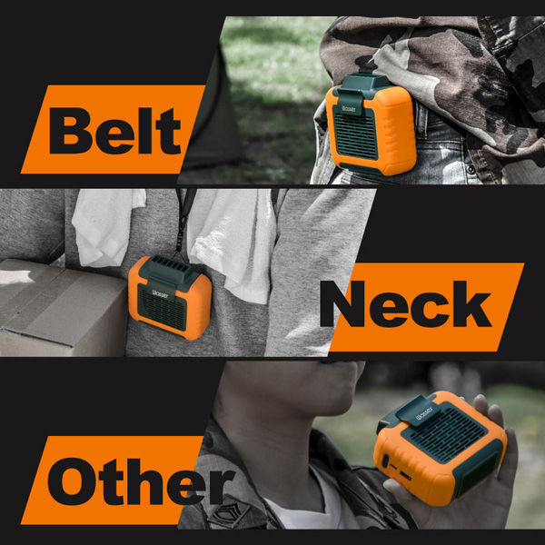 大河商事 多機能ベルトファン 空調ファン 3段階調節 バッテリー