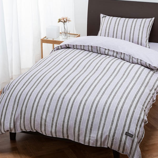 西川 itorie（イトリエ） 先染めリネン掛けふとんカバー（シングル