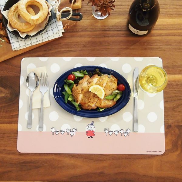 オカトー ムーミン 拭けるランチョンマット リトルミイ○セット:5個組