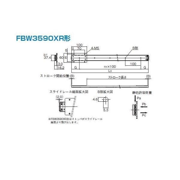 THK スライドパック FBW2560XR+240L 1PC（直送品） - アスクル