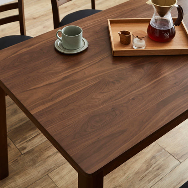 軒先渡し】後藤家具物産 ウォールナット突板 ダイニング4点セット