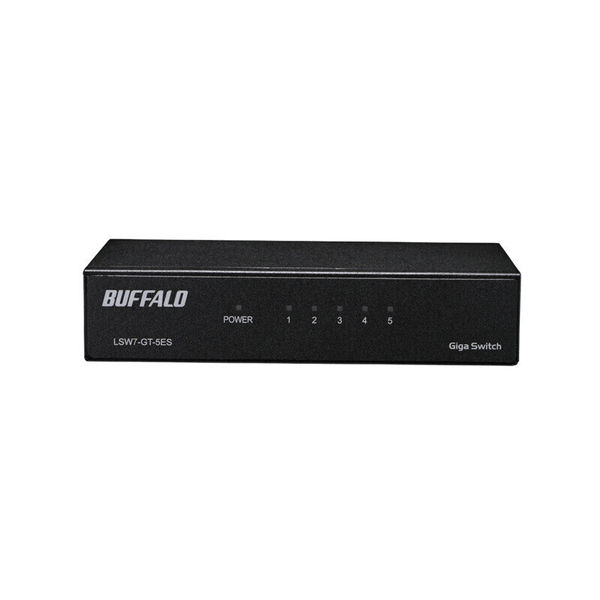 BUFFALO バッファロー スイッチングハブ LSW7-GT-5ES/BK