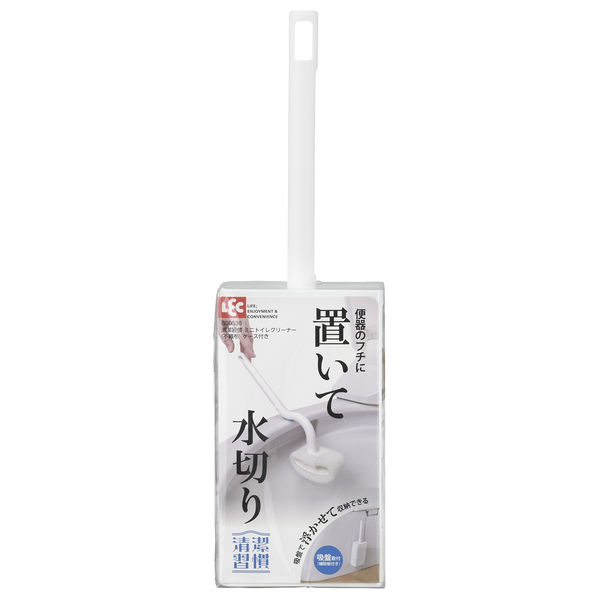 清潔習慣 ミニトイレクリーナー（不織布） ケース付き 1個