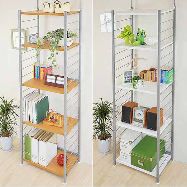 日本住器工業 突っ張りラック 本体 5段 幅600×奥行400×高さ2050mm