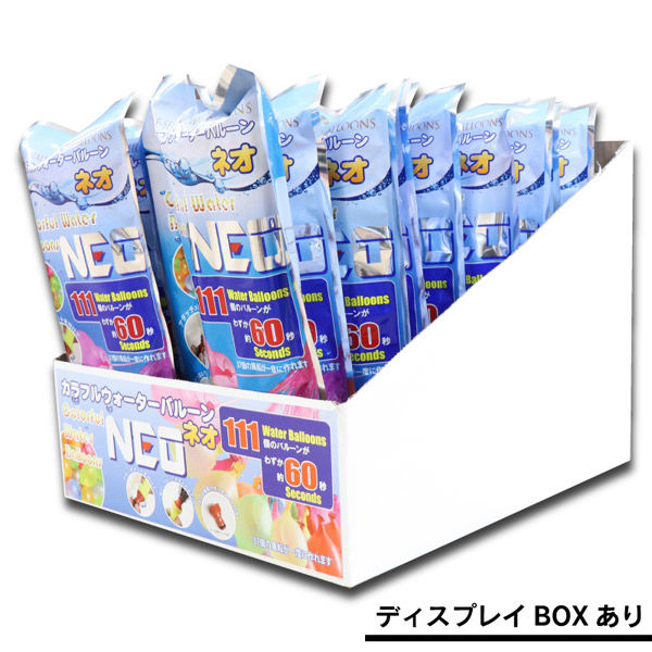 カラフルウォーターバルーン NEO HED-0112 24個セット ヒロ