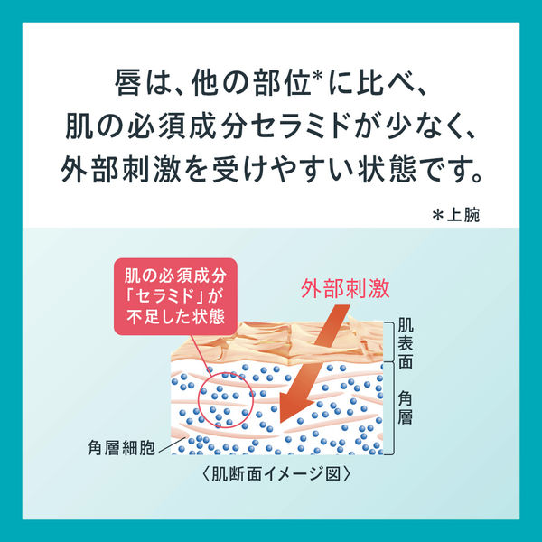 Curel（キュレル） リップケアクリーム 美発色ピンク 4.2g 花王