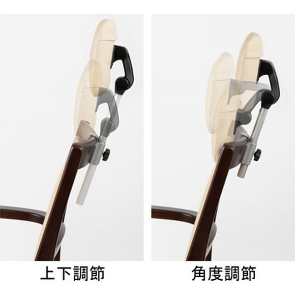 ピタットチェア20(レバー付)＋ヘッドレスト　セット ピタットチェア20用 ヘッドレスト オフィスラボ : 介護用品