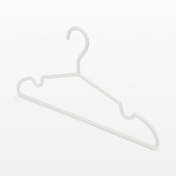 無印良品 再生ポリプロピレンハンガー 約幅42cm 10本組 1セット（1個