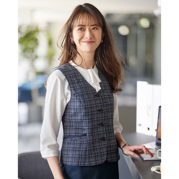 【ちゃこ】セレクトステージ 事務服 9号 美形ジャケット ベスト スカート ちゃこ様専用】セレクトステージ 事務服 9号 美形ジャケット