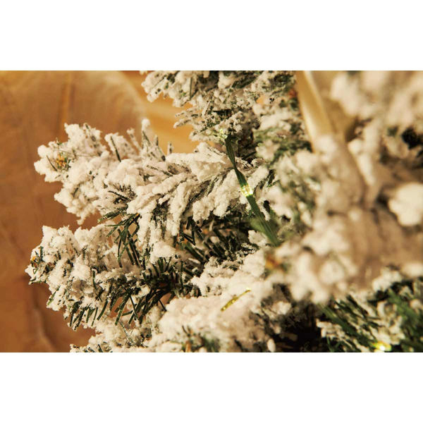 ストア・エキスプレス デラックスウッドポットツリーセット スノー 高