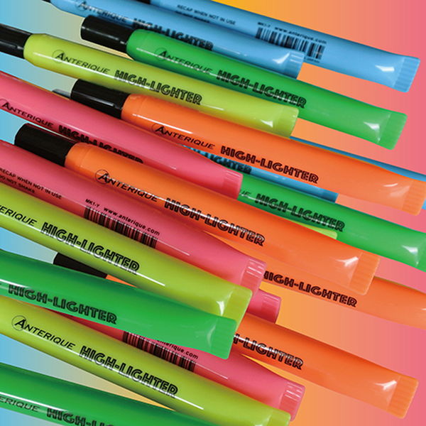 アンテリック・ステーショナーズ アンテリック 蛍光マーカー チューブな蛍光マーカー オレンジ MK1YR 240本（直送品） アンテリック オレンジ ステーショナーズ キャップ式