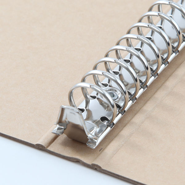 無印良品 バインダー B5 26穴 ベージュ 良品計画 - アスクル