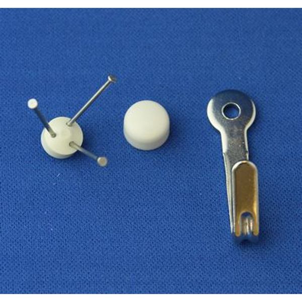 和気産業 石こうくぎ メッキ Jフック付 2セット入 WF-144 1