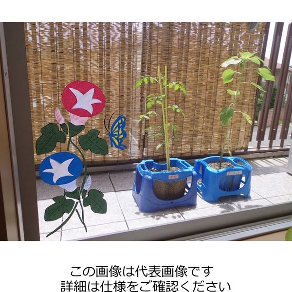 和気産業 網戸パッチ DECO 緑 100×100mm AMD-106 1セット(12枚