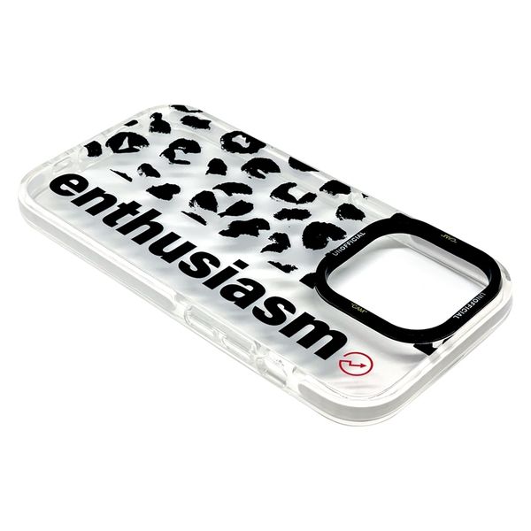 エアージェイ iPhone 14 Pro用 耐衝撃 デザインクリア背面ケース(DE2柄