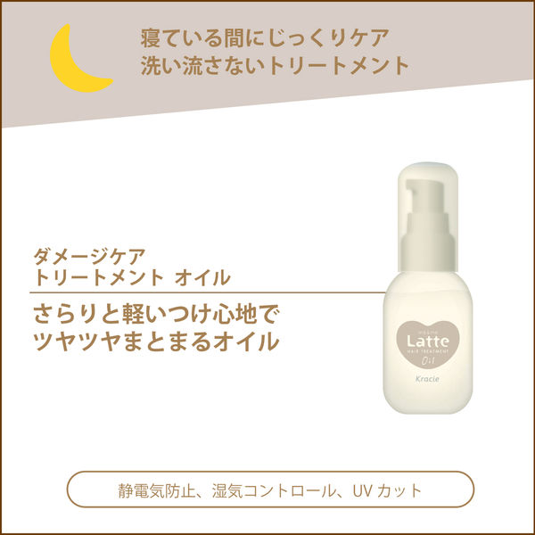 ma＆me Latte（マー＆ミー ラッテ） ダメージケアトリートメント オイル 50mL クラシエ