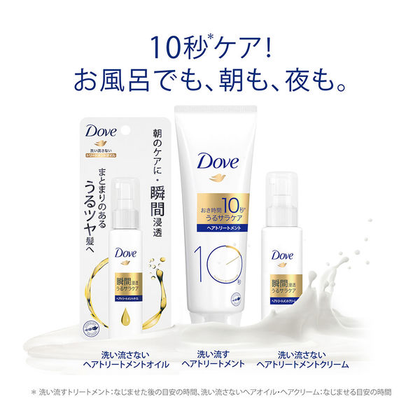 ダヴ(Dove) 濃密ミルク ヘアトリートメント 180g ユニリーバ - アスクル