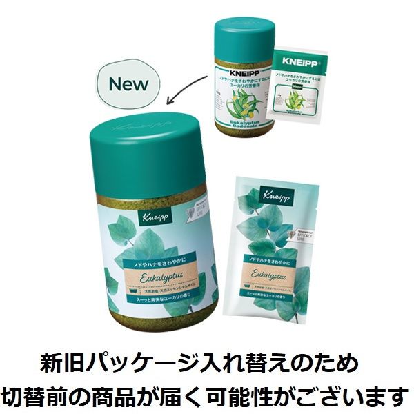 入浴剤 クナイプ バスソルト ユーカリの香り ボトル 850g 1個 クナイプ