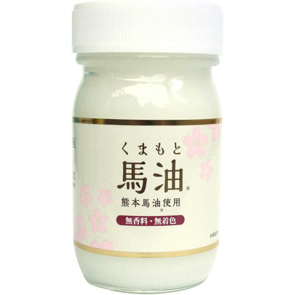 くまもと馬油 無香料・無着色 70ml LAVIZE - アスクル