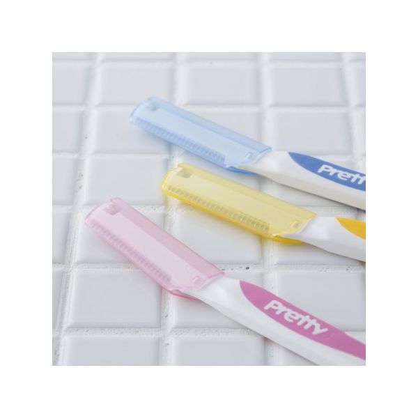 L❤️　貝印　カミソリ プリティーフレッシュ L型 3本 10袋 7セット 貝印 Pretty プリティー フレッシュ L型 (3本入) : ベスト電器