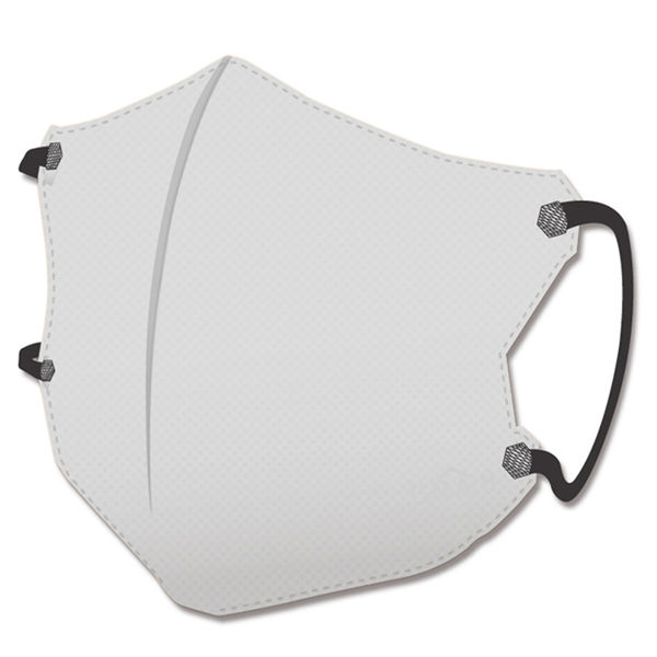 元値14688円 34個(×3枚入) 冷感マスク グレー マスク 日本製 21枚