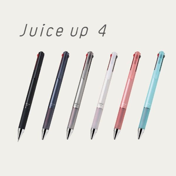 パイロット 4色ボールペン ジュースアップ4C 0.4mm ミッドナイト