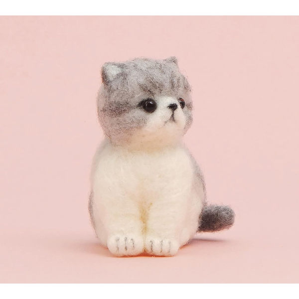 羊毛キット 須佐沙知子 デザイン アクレーヌでつくるDOG&CAT