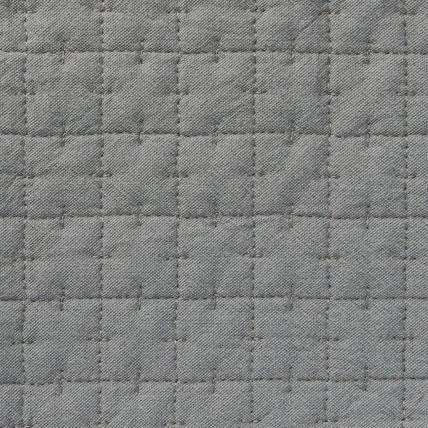 無印良品 洗いざらしの綿キルティングラグ 100×195cm グレー 良品計画