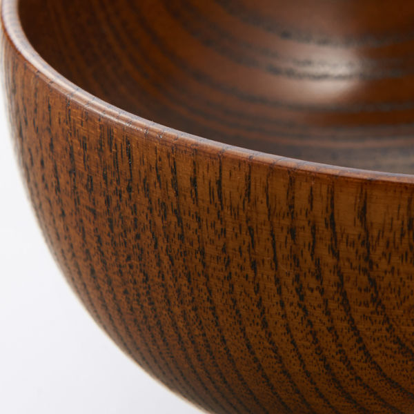 無印良品 漆器 すり漆汁椀 小 約直径10.5×高さ6cm 1セット（5個