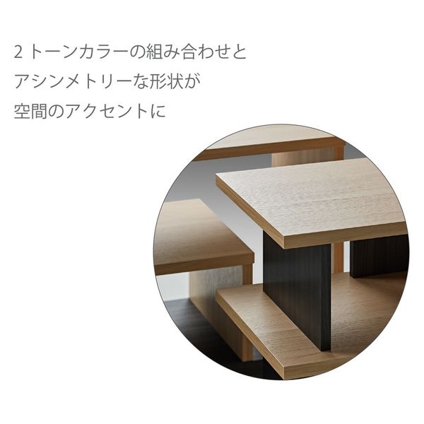 朝日木材加工 キャスター付テレビ台 AS-FEL980 1個（直送品） - アスクル