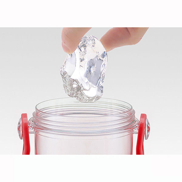 スケーター PSB5TR 食洗機対応直飲みプラ製ワンタッチクリアボトル