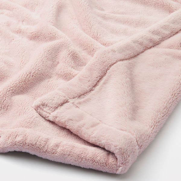 無印良品 ムレにくいあたたかファイバー厚手毛布 S 140×200cm ピンク 1セット（2枚） 良品計画 - アスクル