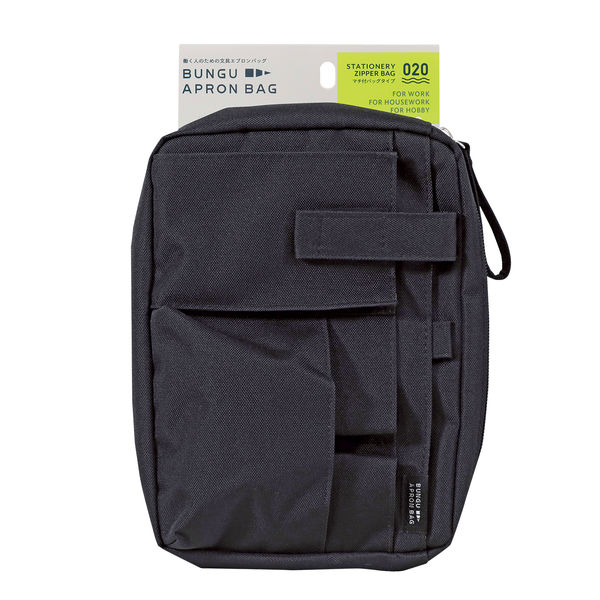 phigvel jantiques エプロンバッグ内田商店リネンブラック