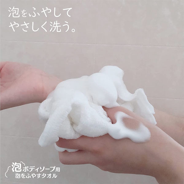 オーエ 泡のボディソープタオル 60490 1ケース（180個入）（取寄品） オーエ