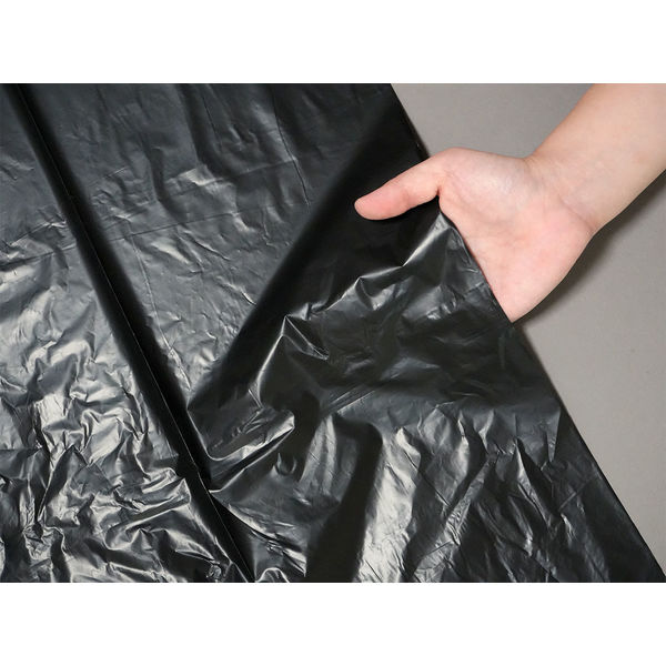ゴミ袋 業務用ポリ袋 nocoo 黒 低密度 45L 厚さ:0.030mm 1袋（10枚入