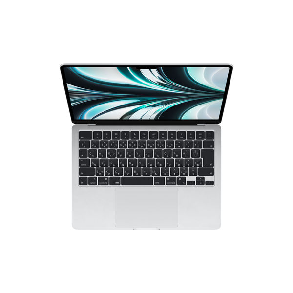 MacBook Air 13インチ Apple M2チップ 8コアCPU/8コアGPU SSD 256GB シルバー - アスクル