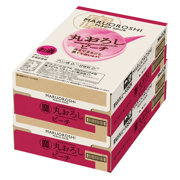 チューハイ 酎ハイ 宝酒造 丸おろし ピーチ 350ml 缶 2箱 （48本