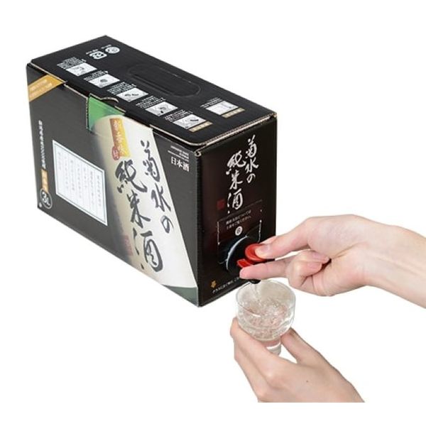 菊水酒造 菊水の純米酒 BIB（バッグインボックス）3L 1本 新潟県