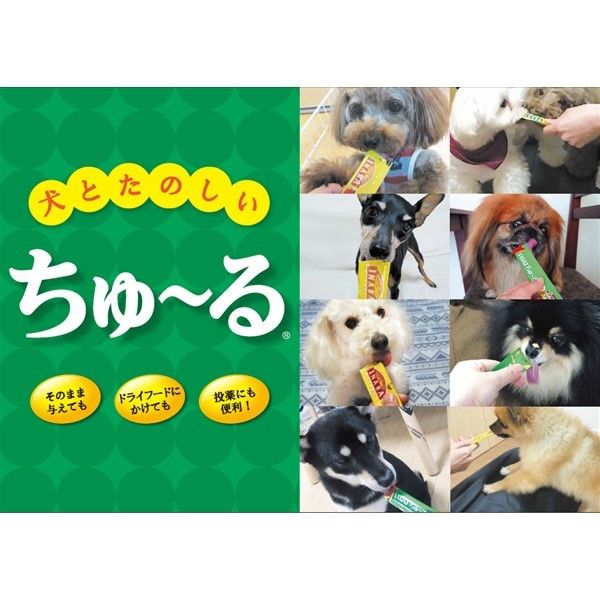 バラエティパック）いなば ちゅーる 犬 総合栄養食 国産（14g×40本）1