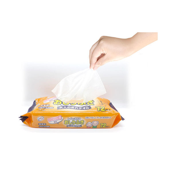 【おしりふき】ティー・エイチ・ティー プラスケア ヒアルロン酸大人用流せるおしり拭き 72枚1P 1セット(24個) 【おしりふき】ティー・エイチ・ティー プラスケア ヒアルロン酸大人用流せるおしり拭き 72枚1P 1セット(24個)