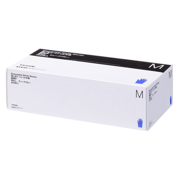 NELTUNCLUBてぶくろ新品未開封 耐切創・耐薬品ニトリル手袋 ダイローブバリュー SN251 Mサイズ