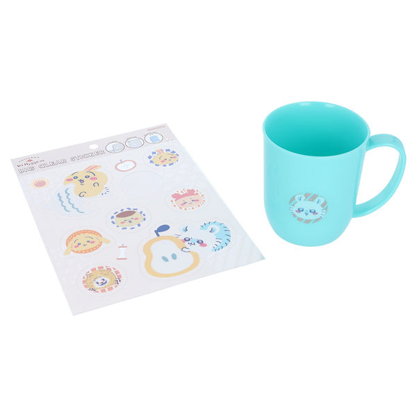 サンスター文具 ビッグクリアステッカー ちいかわ ベージュ