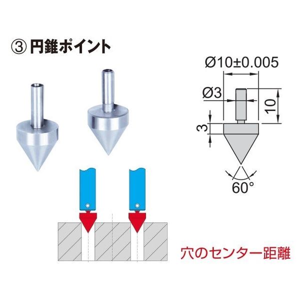 INSIZE インサイズ デジタルノギス用アタッチメント 6144 1式